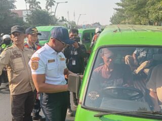 Sebanyak 21 Angkot Kota Bogor Dikandangkan