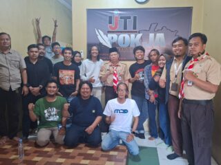 Sambangi Markas IJTI, Kadiskominfo Depok Buka-bukaan Soal Evaluasi Informasi Publik