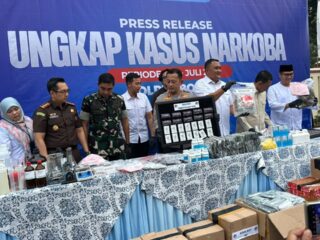 Polres Bogor Bongkar 74 Kasus Narkoba dalam Tiga Bulan, Sita Lebih dari 1 Juta Butir OKT