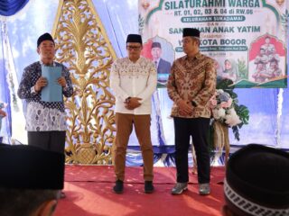 Dedie Rachim Apresiasi Wakaf Warga Sukadamai untuk Kepentingan Masyarakat